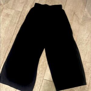 Black Wide-Leg Pants